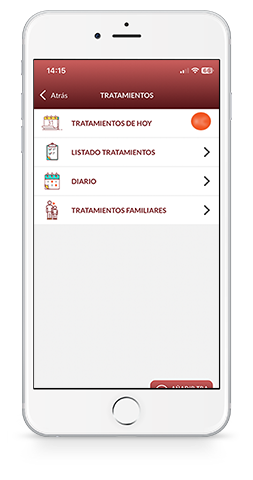 Recordatorios tratamiento App MyApotecaNatura